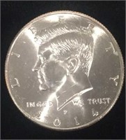 2014-P 50th anniversary Kennedy half dollar