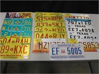 18 New Mexico & Other License Plates