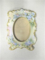 Antique Porcelain Hand Painted Picture Frame
