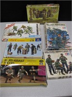Lot of 6 Sealed Military Miniatures Boxes