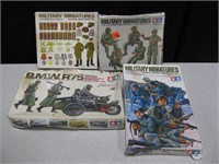 Lot of 4 Sealed Military Miniatures Boxes