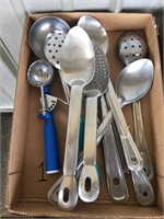 Flat: Serving Spoons, Etc.