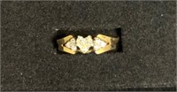 Lady's 14 Karat Yellow Gold Wedding Set