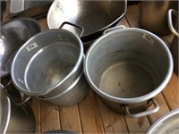 (2) Stainless Stock Pots