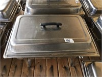 Stainless Chafing Pan w/ Lid & Holder