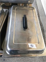 Stainless Serving Pan w/ Lid