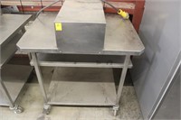 Stainless Prep Station Cart with cord
