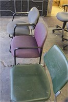 3 Various Office Chairs