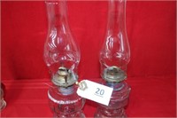 oil lamp - 1 pair