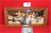 John Wayne picture w/ box