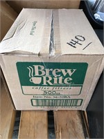 Case of Brew Rite Coffee Filters