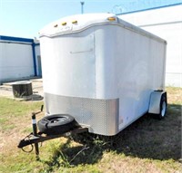 04 HAULMARK ENCLOSED TRAILER 6X10