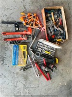 assorted hand tools