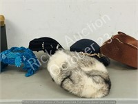 ladies dress hats- including fur