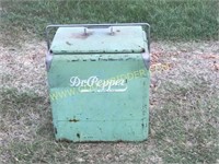 1950's mint green Dr.Pepper Cooler