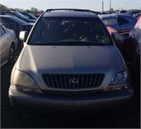 2000 LEXUS RX 300 SPORTS UTILITY GOLD