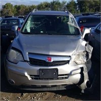 2008 SATURN VUE SPORTS UTILITY SILVER