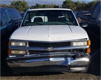 1997 CHEVROLET C-1500 PICK UP WHITE