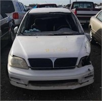 2002 MITSUBISHI LANCER 4 DOOR WHITE