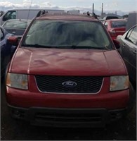 2007 FORD FREESTYLE SPORTS UTILITY RED