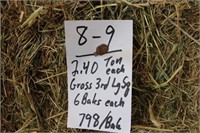 Hay-Lg.Squares-Grass/3rd-6 Bales