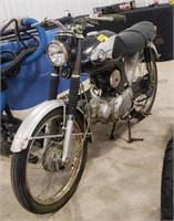 Honda motorcycle for parts. No key or title