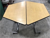 Folding and rolling Table  50.5”
