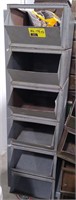 Workshop metal storage bins