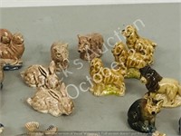 collection of Wade figurines