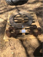 strapping tractor wheel weights