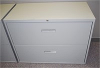 STEELCASE 36" 2 DRAWER LATERAL FILE CABINET