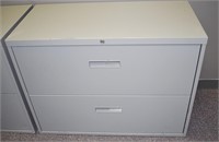 STEELCASE 36" 2 DRAWER LATERAL SIZE FILE