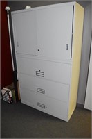 STEELCASE 3 DRAWER LATERAL FILE CABINET