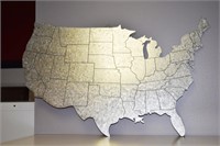 METAL U.S. MAP