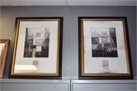 PAIR FRAMED ART PICTURES