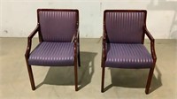 (Qty - 2) Stationary Office Chairs-
