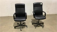 (qty - 2) Rolling Office Chairs-