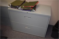 STEELCASE 36" 2 DRAWER LATERAL FILE CABINET