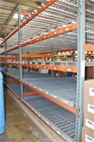 INTERLAKE PALLET RACK SECTIONS ON SO END