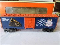 Lionel Lighted 100th Birthday Boxcar