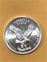.999 1oz Silver Round - America Eagle