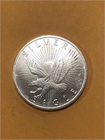 .999 1oz Silver Round -Silver Eagle