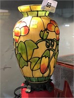 Faux Stained Glass -Nite Light Vase