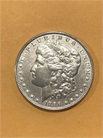 1886 P Morgan Silver $1 Dollar Coin