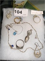 Sterling  Jewelry Pieces