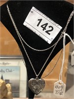 Heart Locket And Chain