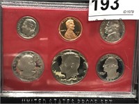 1981 US Proof Set w/ 6 Coins