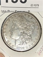 1879 P Morgan Silver $1 Dollar Coins