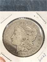 1879 O Morgan Silver $1 Dollar Coins