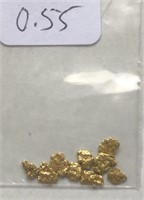 0.55 Grams Alaskan Gold Nuggets